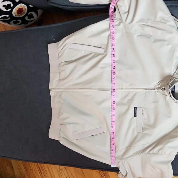 Like new Vintage 80' s MEMBERS ONLY Khaki Racer Bomber Jacket SzL - Picture 7 of 10